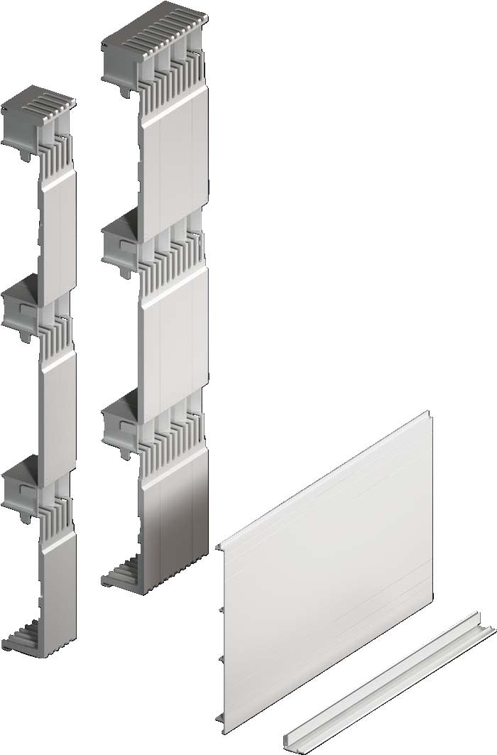 Rittal - Plastron de protection RAL7035-1P.pour armoire de largeur 800mm