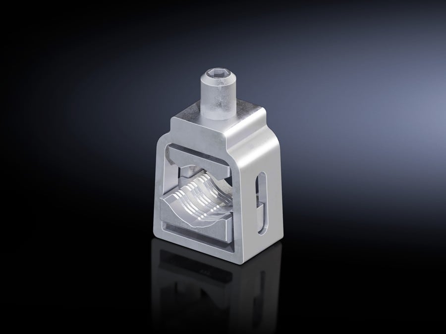 Rittal - Borne raccordement en V-T1/2-185mm-3P pour réf.9677100/10/15/200/10/15