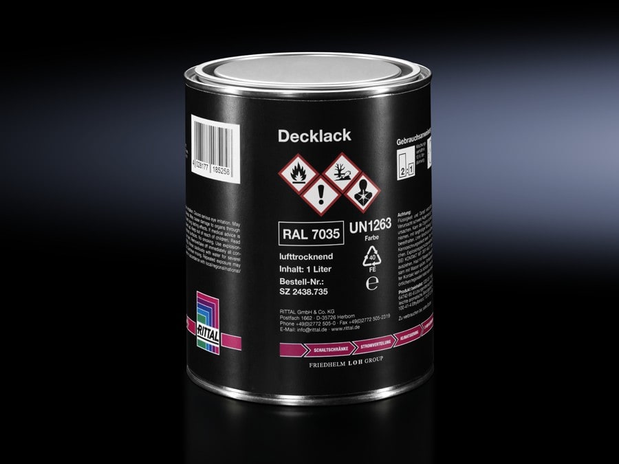 Rittal - Pot de peinture RAL 7035 pour retouches