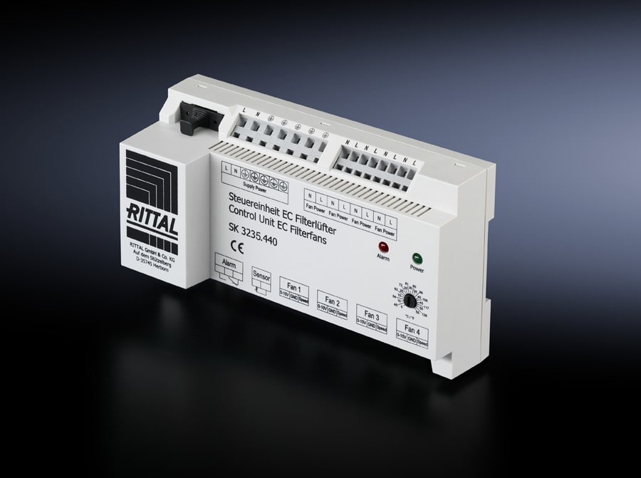 Rittal - Régulateur de la vitesse de rotation des ventilateurs EC