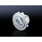 Rittal - Dispositif de verrouillage, modèle F, fonte de zinc, triangle de 8 mm