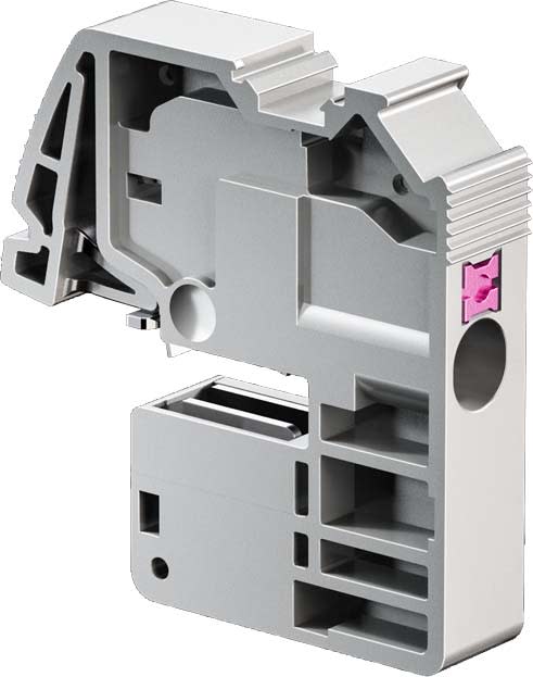 Rittal - 10 Bornes raccordement Push in 0,5-4mm² - Gamme Distribution de courant