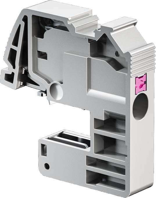 Rittal - 10 Bornes raccordement Push in 0,5-4mm² - Gamme Distribution de courant