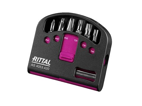 Rittal - Kit de 6 embouts TX/PH+ porte-embout gamme automation systems