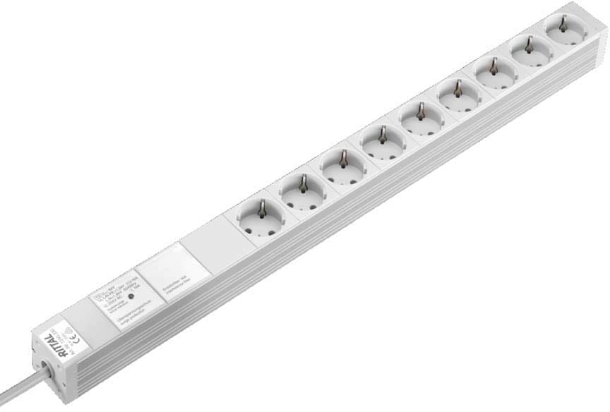 Rittal - Bandeau 9 prises Schuko + filtre