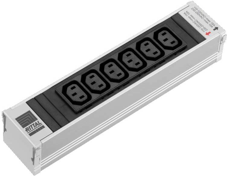 Efirack Efilan - Module PSM enfichable 6 prises C13
