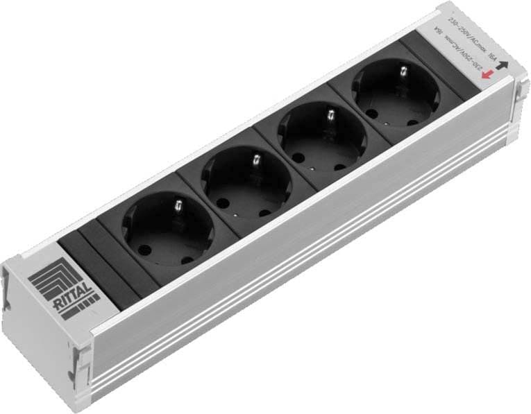 Rittal - Module PSM enfichable 4 prises Schuko