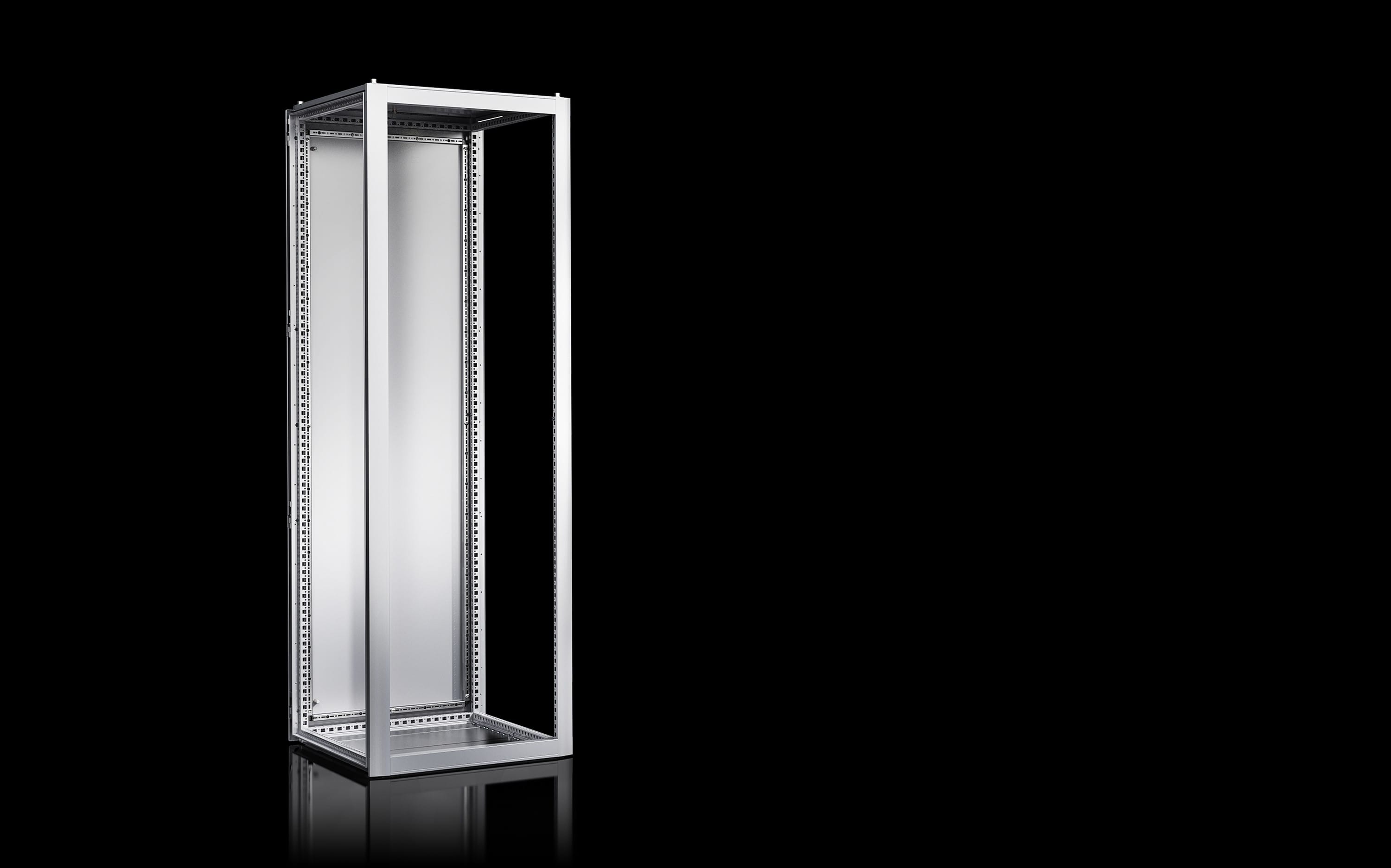 Rittal - Armoire - VX25 - juxtaposable - électronique - 19"- L600 H1600 P800 - RAL7035