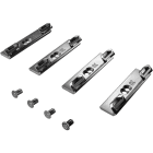 Rittal - 4 Butées de porte - VX25 - montage d'une porte vitrée ou acier