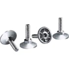 Rittal - 4 Pieds de nivellement pour armoires - VX, TS, SE et PC - inox