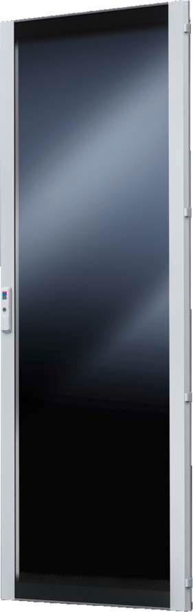 Rittal - Porte vitrée - VX25 - L600 H2200 - RAL7035 - IP55