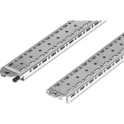 Rittal - 4 Rail montage - VX25 TS SE- 18x33mm- L/P 800mm - zinc - niv int