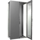 Rittal - Armoire - VX25 - juxtaposable - 2 portes - L1000 H2000 P500 - plaque de montage