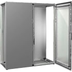 Rittal - Armoire - VX25 - juxtaposable - 2 portes - L1200 H1400 P500 - plaque de montage