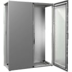 Rittal - Armoire - VX25 - juxtaposable - 2 portes - L1200 H1600 P500 - plaque de montage