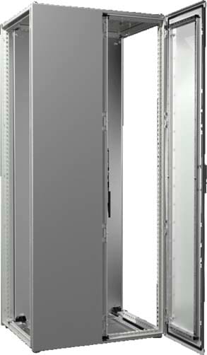 Rittal - Armoire - VX25 - juxtaposable - acier -2P - L800 H1800 P600 - plaque de montage