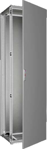 Rittal - Armoire - VX25 - juxtaposable - 1 porte - L600 H2000P500 - plaque de montage