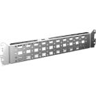 Rittal - 4 Rails de montage - VX25 - 23x64mm- L/P 400mm - acier - niv int