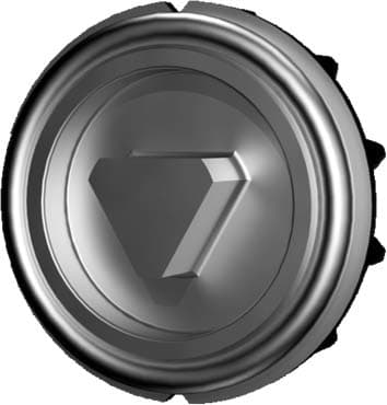 Rittal - Serrure avec triangle de 7mm - VX25 - Fonte de zinc