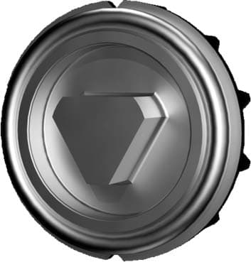 Rittal - Serrure avec triangle de 8mm - VX25 - Fonte de zinc