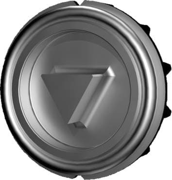 Rittal - Serrure avec triangle de 6,5mm - VX25 - Fonte de zinc - CNOMO