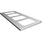 Rittal - Toit plaques introduc.câbles-RAL7035