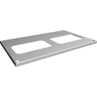 Rittal - Toit pour plaques d'introduction des câbles - L800 P400
