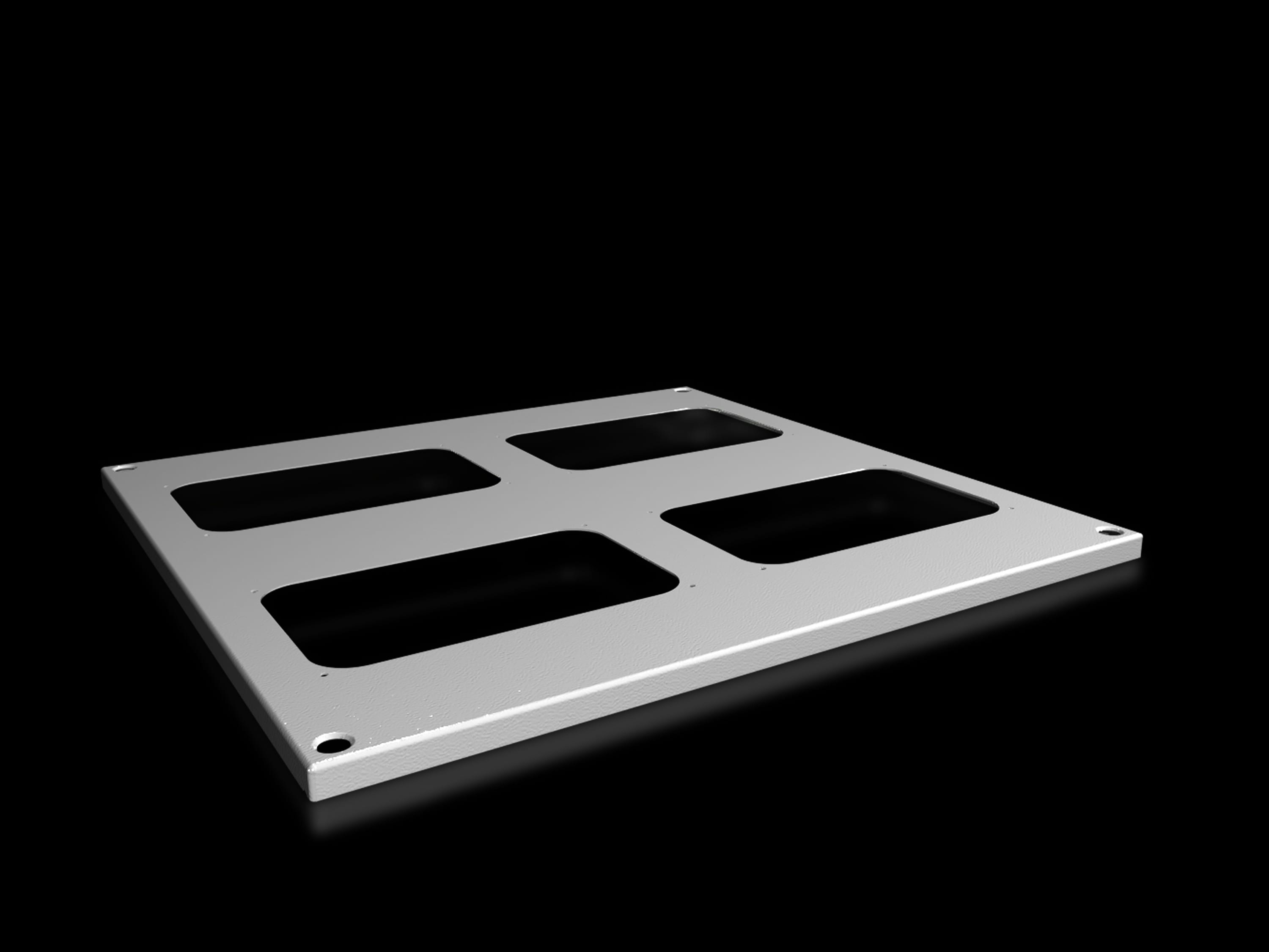 Rittal - Toit pour plaques d'introduction des câbles - L600 P600