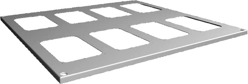 Rittal - Toit plaques introduc.câbles-RAL7035