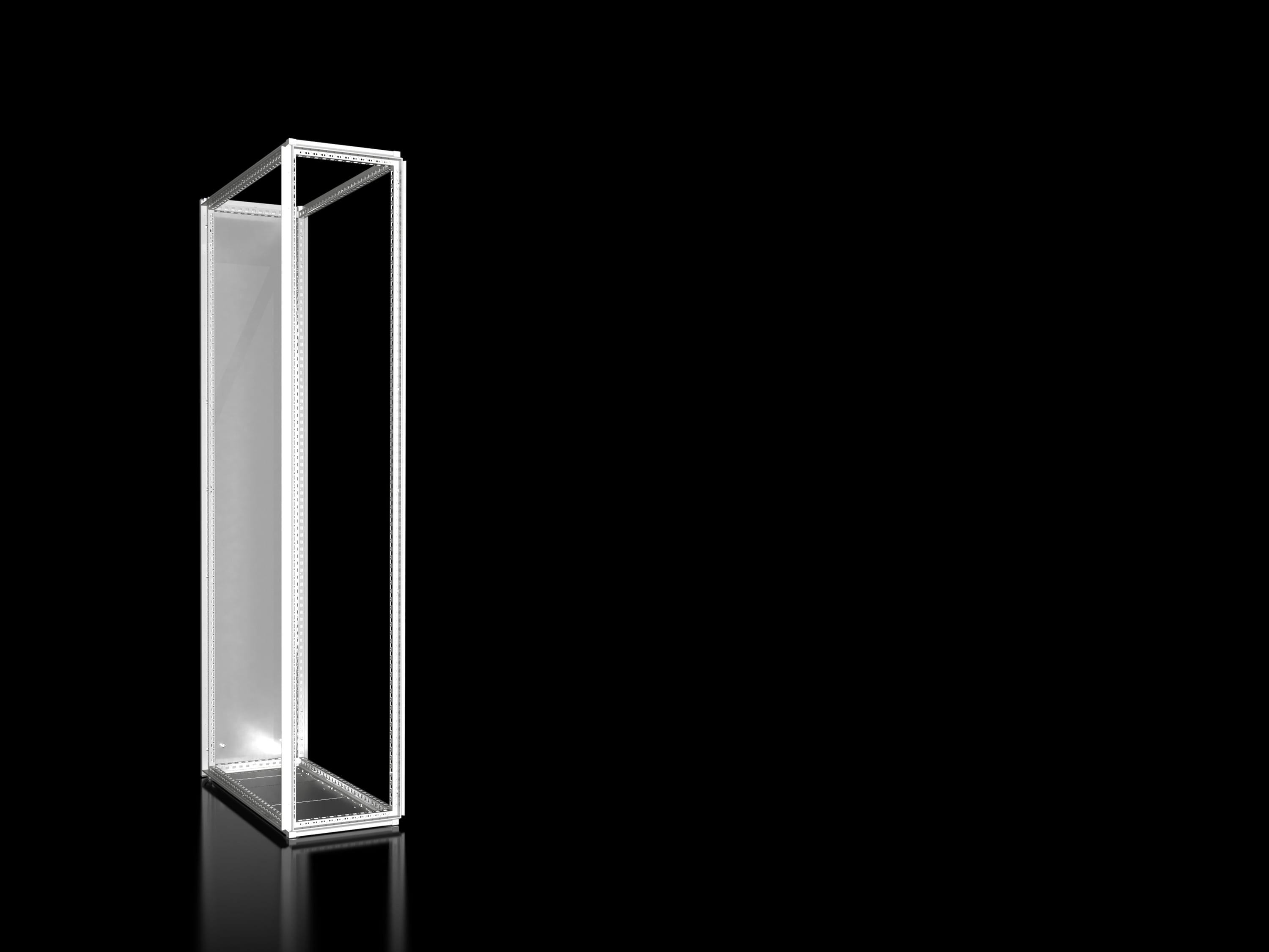 Rittal - Armoire modulaire- VX25 - juxtaposable - acier -sans P - L400 2000 P800 -RAL7035
