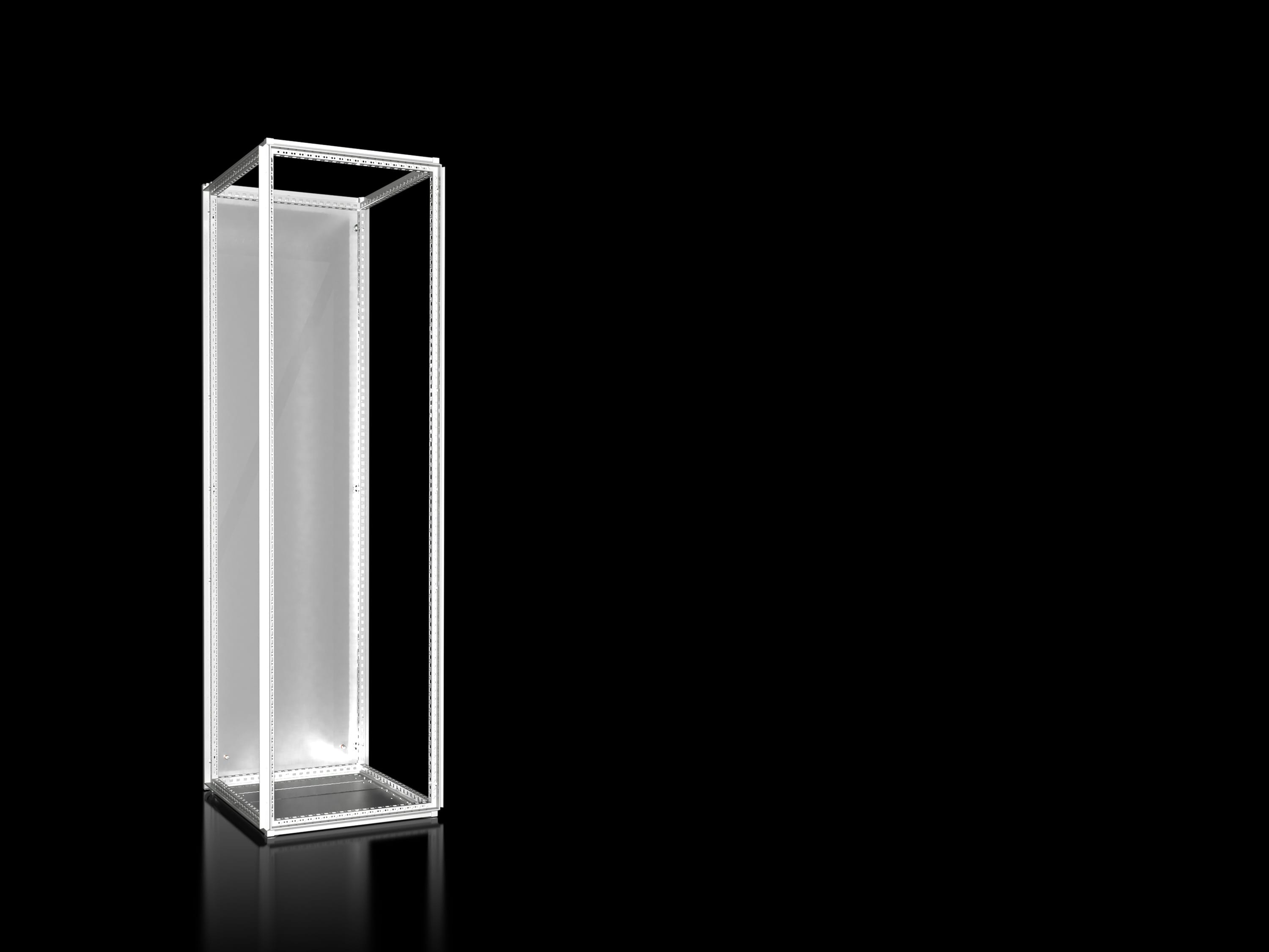 Rittal - Armoire modulaire- VX25 - juxtaposable - acier -sans P - L600 2000 P600 -RAL7035