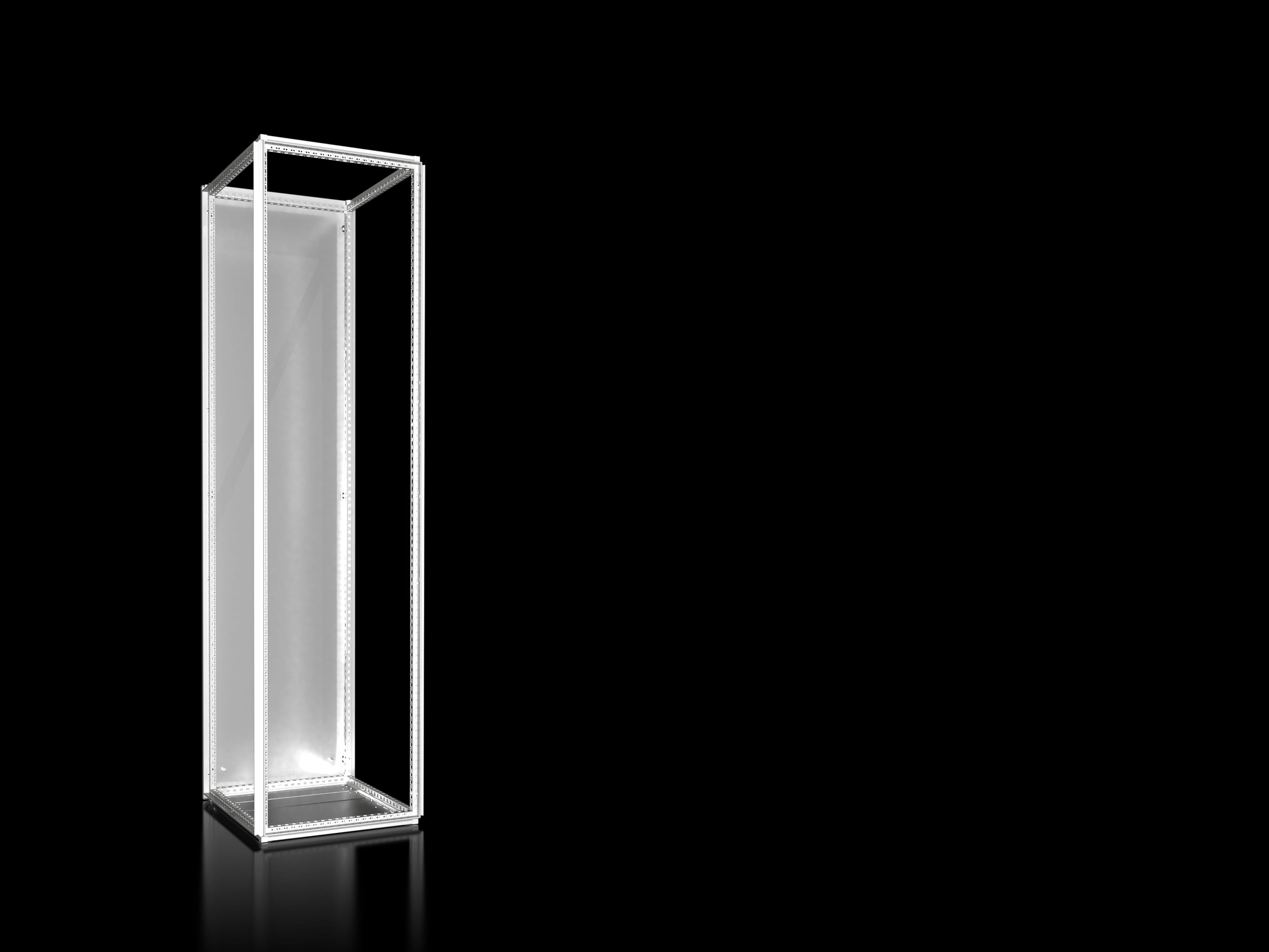 Rittal - Armoire modulaire- VX25 - juxtaposable - acier -sans P - L600 2200 P600 -RAL7035