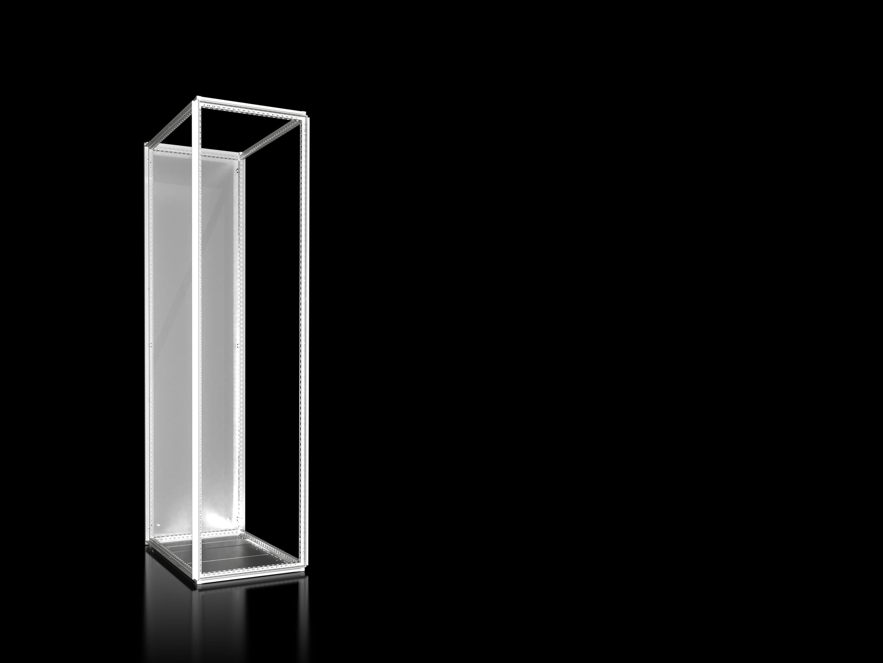 Rittal - Armoire modulaire- VX25 - juxtaposable - acier -sans P - L600 2200 P800 -RAL7035