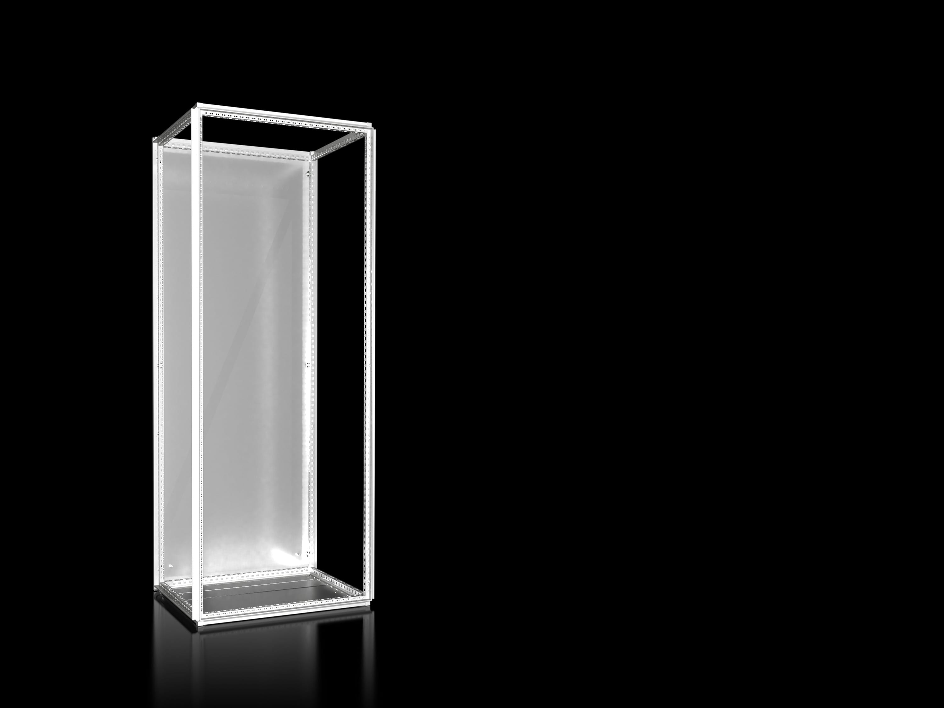 Rittal - Armoire modulaire- VX25 - juxtaposable - acier -sans P - L800 2000 P600 -RAL7035