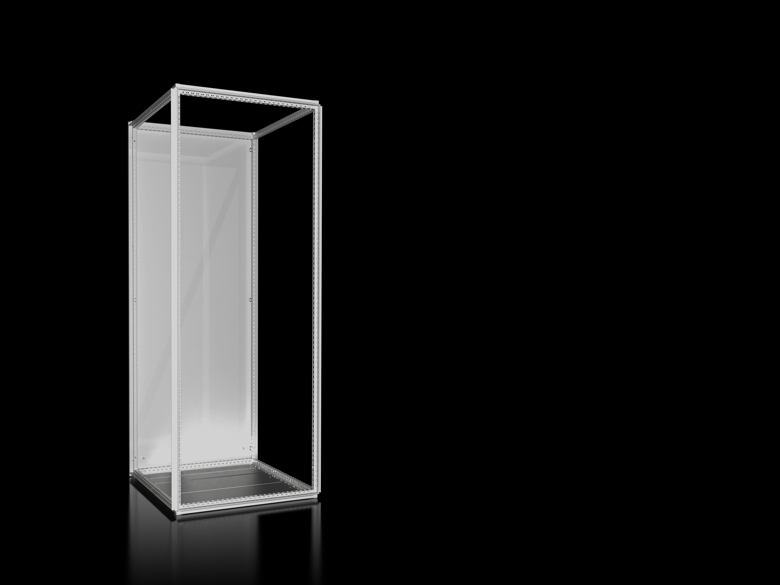 Rittal - Armoire modulaire- VX25 - juxtaposable - acier -sans P - L800 2000 P800 -RAL7035