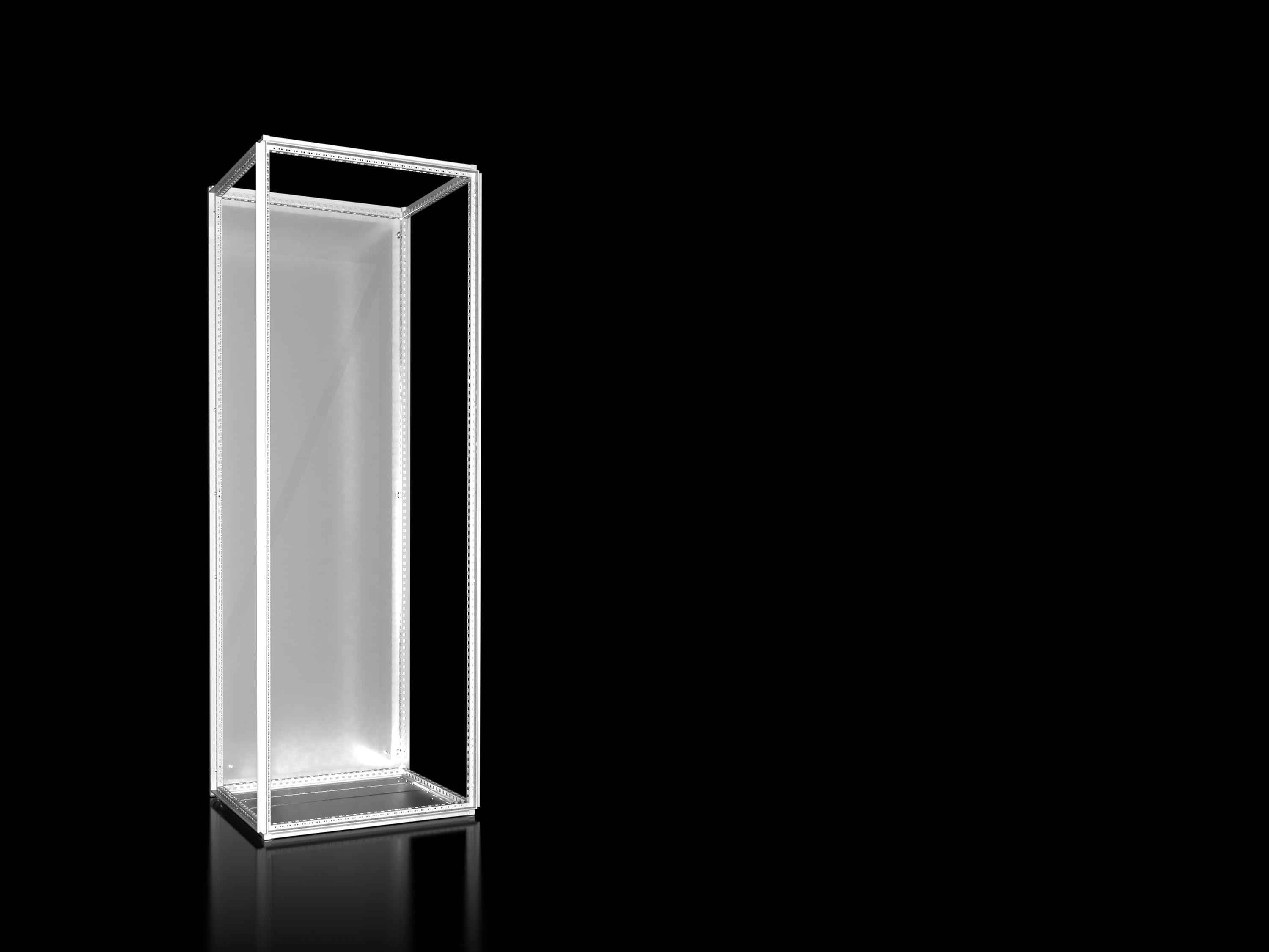 Rittal - Armoire modulaire- VX25 - juxtaposable - acier -sans P - L800 2200 P600 -RAL7035