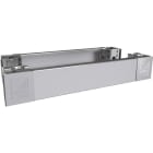 Rittal - 2 Pièce angle+plaque socle AV/AR-VX25-TS-TSIT-SE-PC-IW-CM-TP-H100 L600-inox