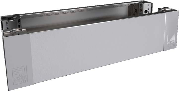 Rittal - 2 Pièce angle+plaque socle AV/AR-VX25-TS-TSIT-SE-PC-IW-CM-TP-H200 L800-inox