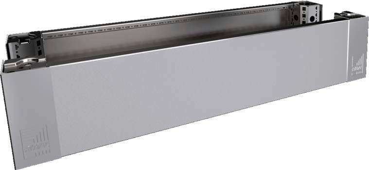 Rittal - 2 Pièce angle+plaque socl AV/AR-VX25-TS-TSIT-SE-PC-IW-CM-TP-H200 L1000-inox