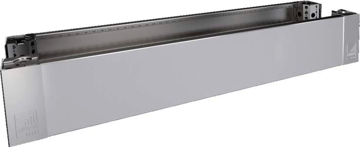 Rittal - 2 Pièce angle+plaque socl AV/AR-VX25-TS-TSIT-SE-PC-IW-CM-TP-H200 L1200-inox