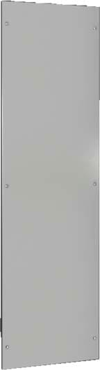 Rittal - 2 Panneau latéral - VX25- H1600 P500 - acier - RAL7035 - IP55
