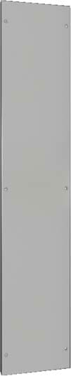 Rittal - 2 Panneau latéral - VX25- H1800 P400 - acier - RAL7035 - IP55
