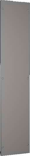 Rittal - 2 Panneau latéral à visser - VX25- H1800 P500 - inox - IP55