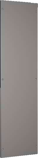 Rittal - 2 Panneau latéral à visser - VX25- H2000 P600 - inox - IP55