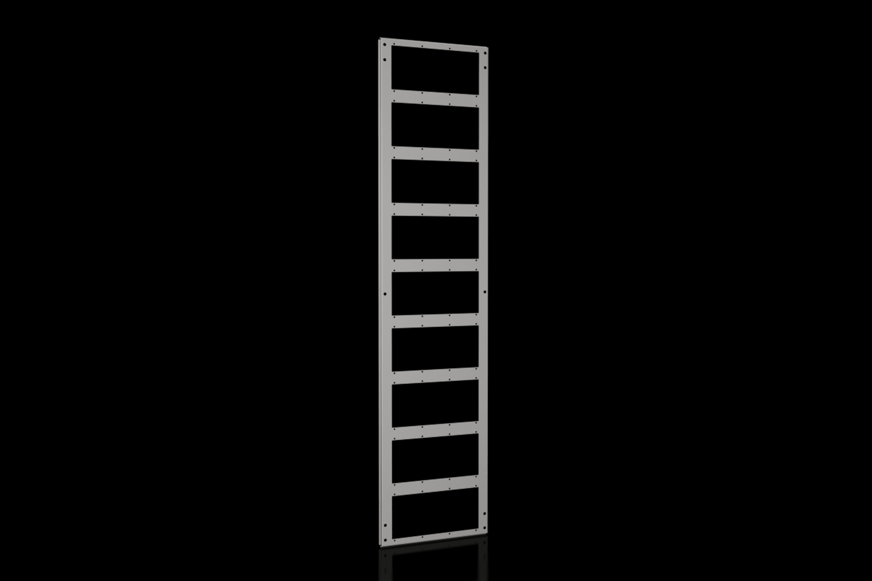 Rittal - Cloison avec découpes pour plaques modulaires -VX25 - acier zingué - H1800 P500