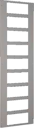 Rittal - Cloison avec découpes pour plaques modulaires -VX25 - acier zingué - H1800 P600