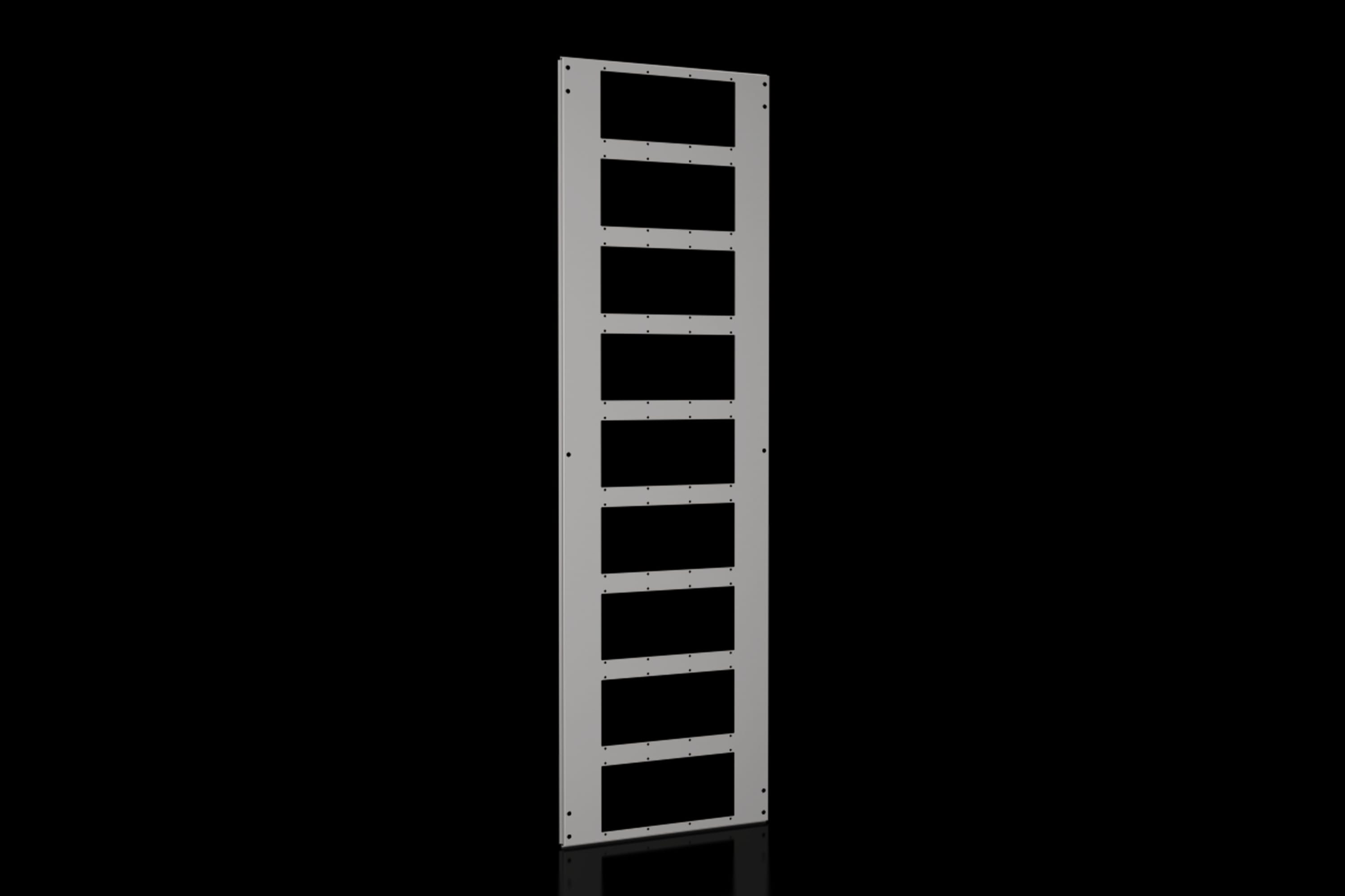 Rittal - Cloison avec découpes pour plaques modulaires -VX25 - acier zingué - H1800 P600