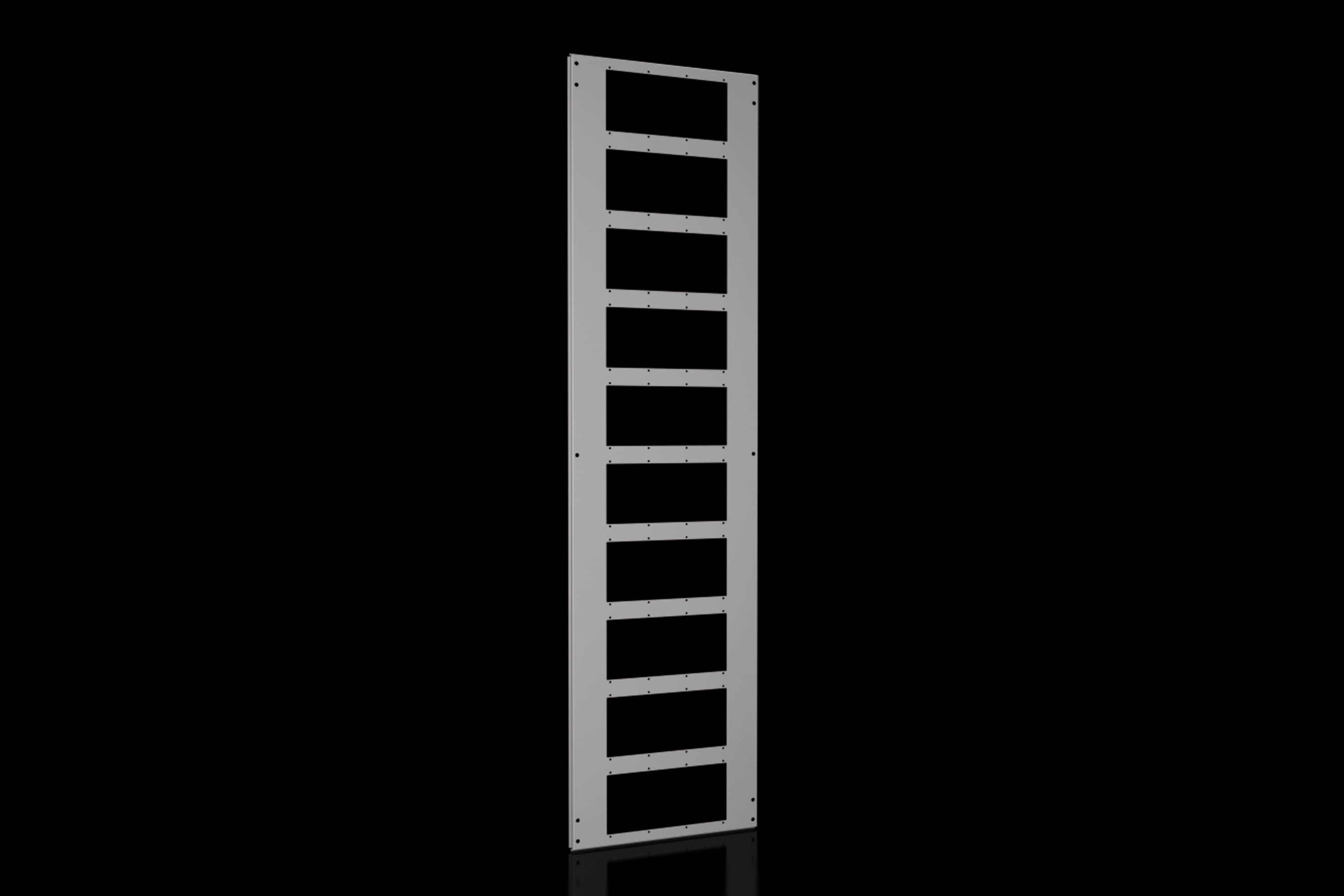 Rittal - Cloison avec découpes pour plaques modulaires -VX25 - acier zingué - H2000 P600