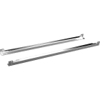 Rittal - 2 Glissières pour plaque de montage - VX25 - L1200mm - acier - latéral