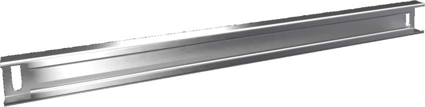 Rittal - 2 Rail porteur - VX25 - 48 x 26 mm -L 600 mm - acier - niv int